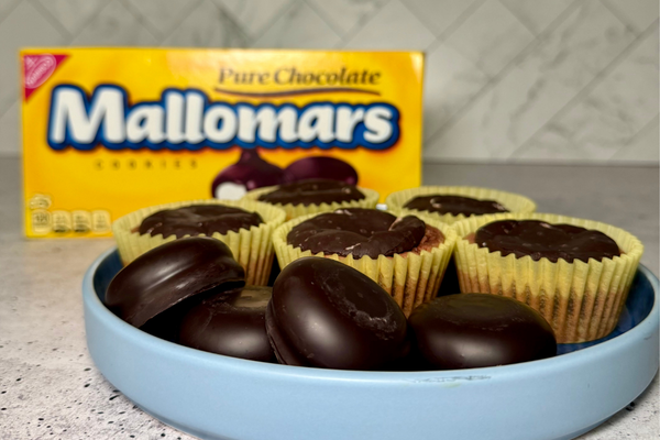 mallomars brownie cups